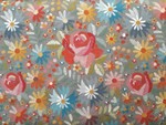 Jersey &quot;Broderie de fleurs&quot;