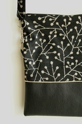 La pochette rversible bi-matires