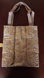 Sac pliable en tissu doubl