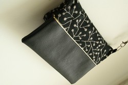La pochette rversible bi-matires