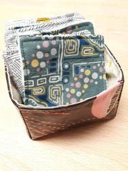 Les lingettes lavables et leur panire