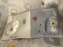Panneau de tissu pour livre d'veil