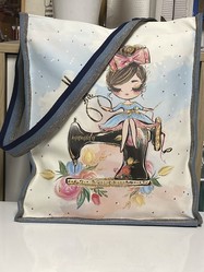 Sac simple avec panneau de simili
