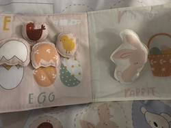 Panneau de tissu pour livre d'veil