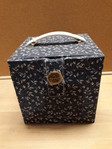 Coffret carr bleu Bote  couture