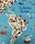 Mappemonde en panneau mural molletonn