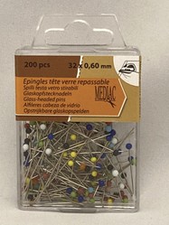 Epingles  tte de verre