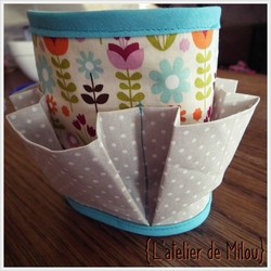 Organiseur pot accessoires atelier de couture