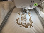 La broderie machine sur ponge : techniques